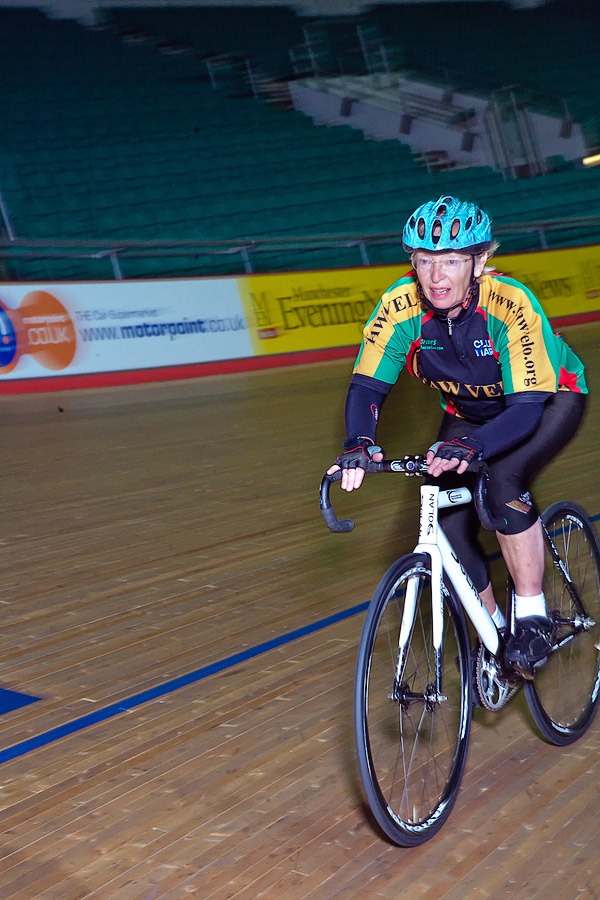 stannah think again fund june smith cycling velodrome manchester