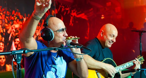 right said fred performing accoustic at capital radio manchester part of 2011 tour