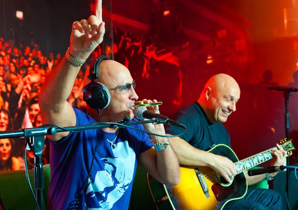 right said fred performing accoustic at capital radio manchester part of 2011 tour