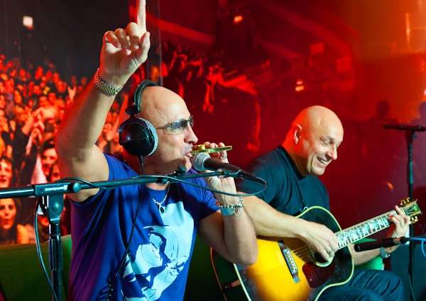 right said fred performing accoustic at capital radio manchester part of 2011 tour