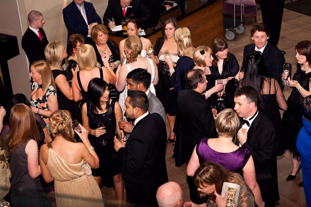 rowlands-excellence-2012-16 champagne reception radisson manchester