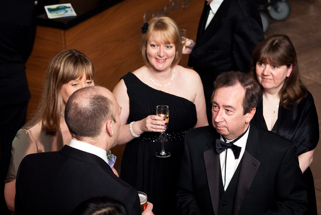 rowlands-excellence-2012-3 champagne reception radisson manchester