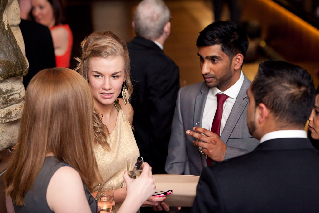 rowlands-excellence-2012-4 champagne reception radisson manchester
