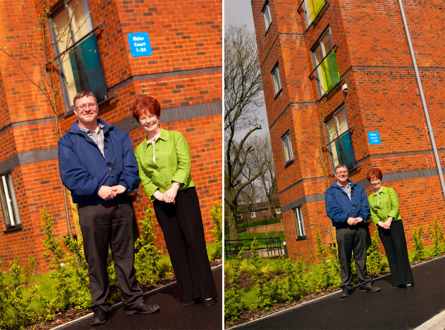 hazel blears visits affinity sutton community project salford