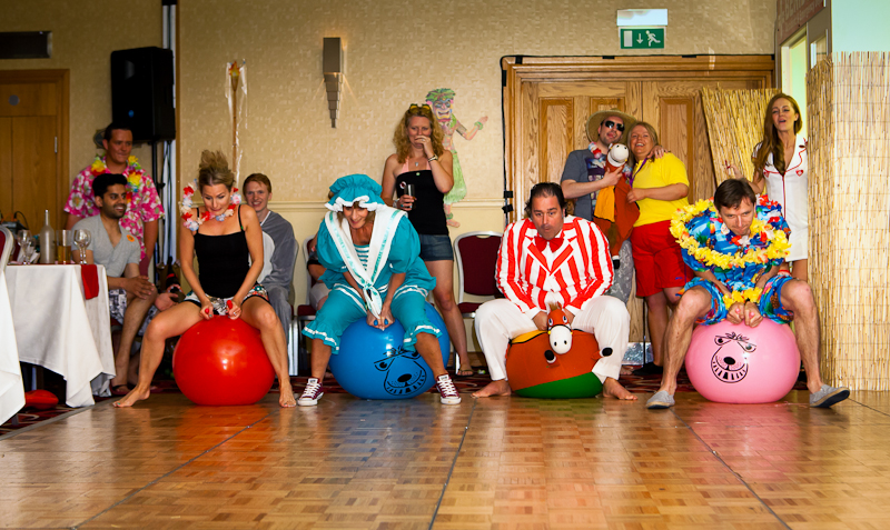 rowlands charity ball nspcc park royal hotel warrington people attending a party, beach theme, fancy dress, charity event