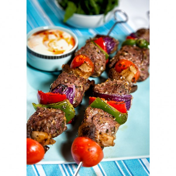 kebabs food photography