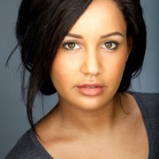 Actor headshot female asian looking skin