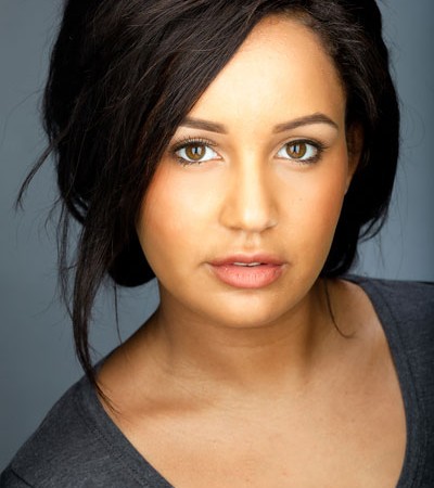 Actor headshot female asian looking skin