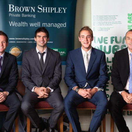James Anderson Stuart Board and other cricket players