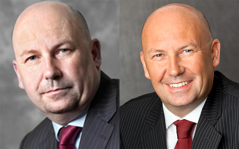Look-younger-1 2 pictures of same person side by side to show how one looks younger than the other